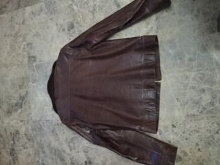 Chaqueta piel Zahsa's marrón