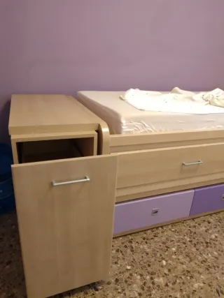 Cama nido juvenil. Novedad!!! se incluye zapatero.