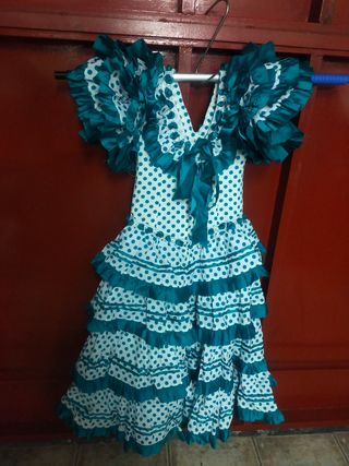 Traje gitana niña a  partir de  5 años