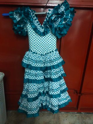 Traje gitana niña a  partir de  5 años