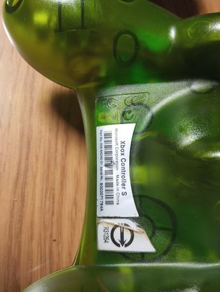 2 Mandos Xbox clasica halo edition transparentes 