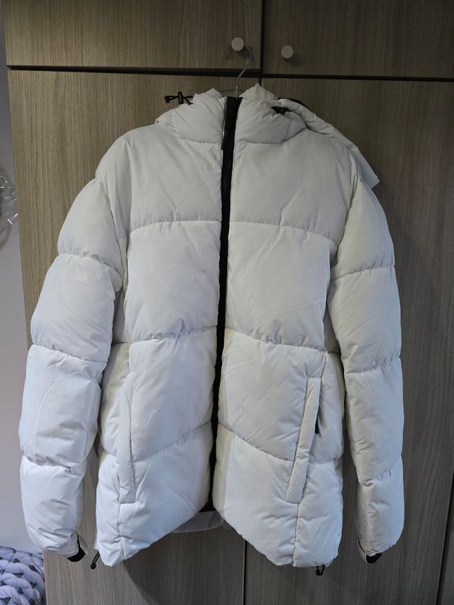 Giubbotto piumino Terranova bianco per gli uomini