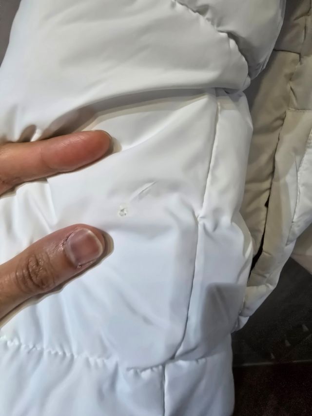 Giubbotto piumino Terranova bianco per gli uomini