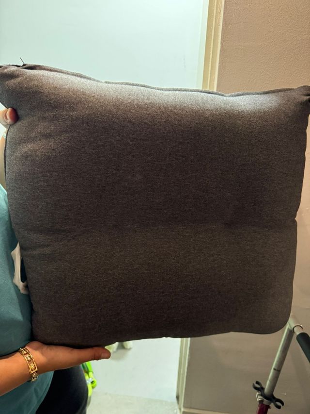 Cojín sofá terraza - Gris oscuro.