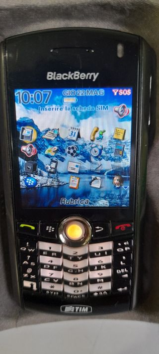 BlackBarry Cellulare Pearl 8100 Tim funzionante