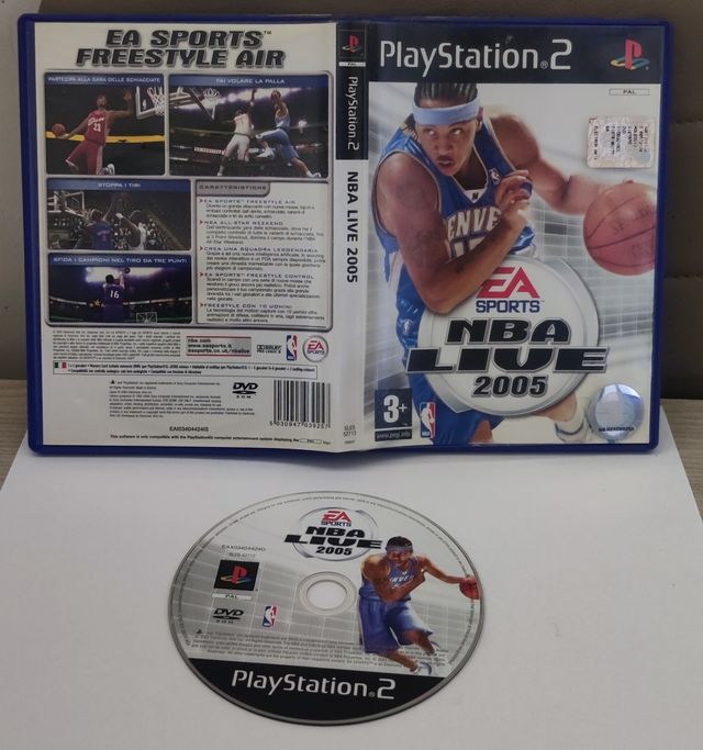 NBA LIVE 2005 gioco PS2