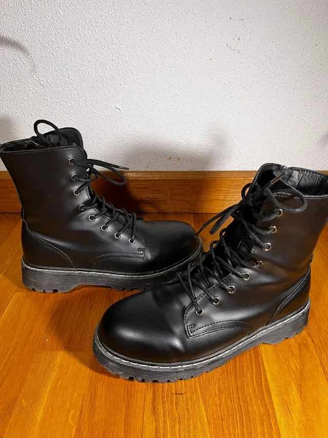 Botas estilo militar