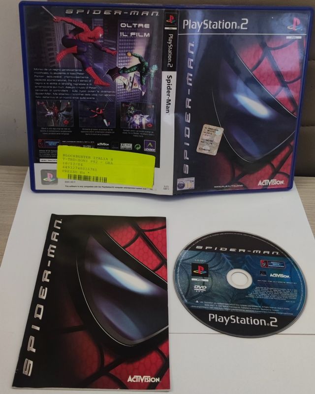 Spider-Man gioco PS2