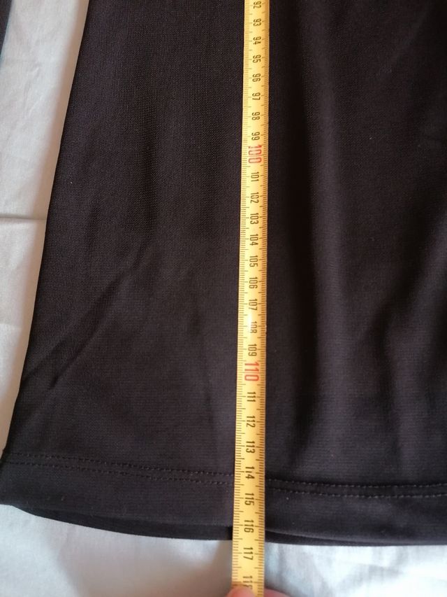 Pantalón negro flare Bershka talla M