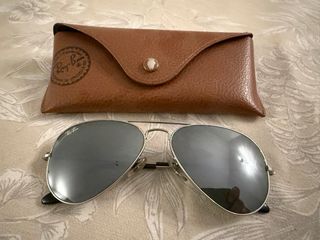 Rayban Aviator: Gafas sol plata