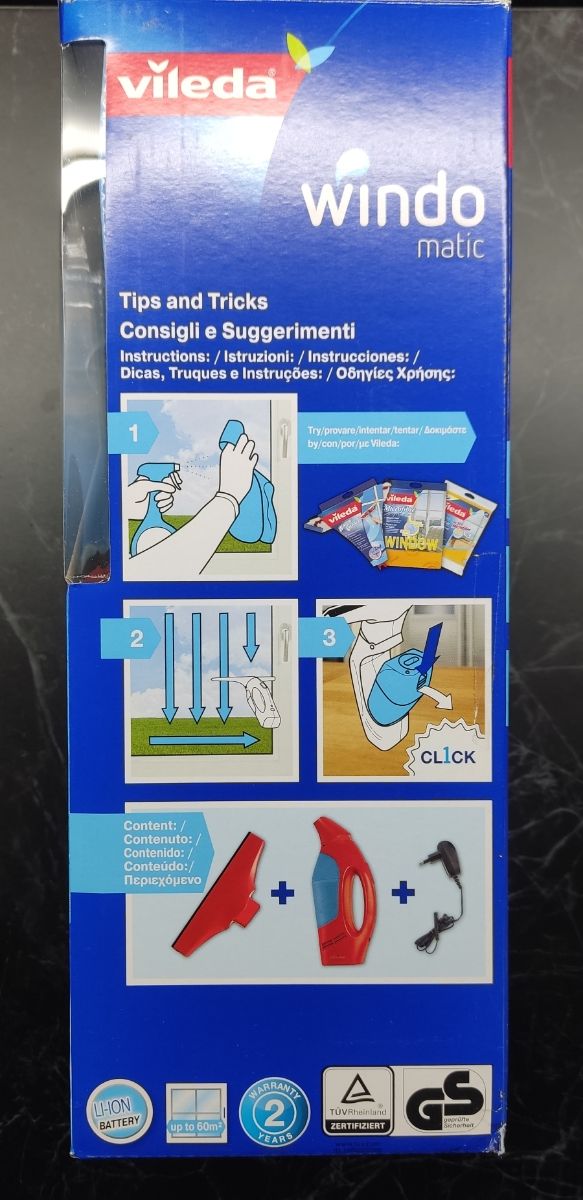 Aspirador Vileda Windomatic Limpiacristales