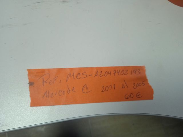 Moldura cromada maletero Mercedes C220