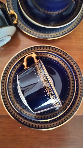 Romanov - Set 4 tazzine caffè porcellana