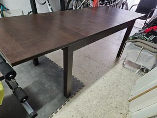 Mesa de comedor extensible Bjursta IKEA