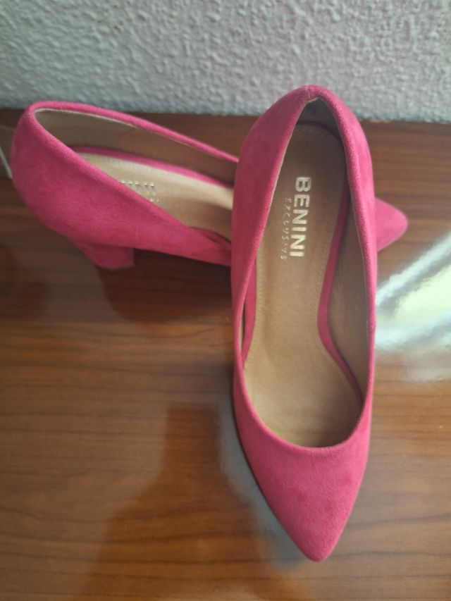 Zapatos BENNI rosa palo