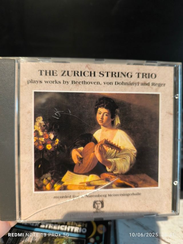 Tríos de cuerda y de piano, 10 cds