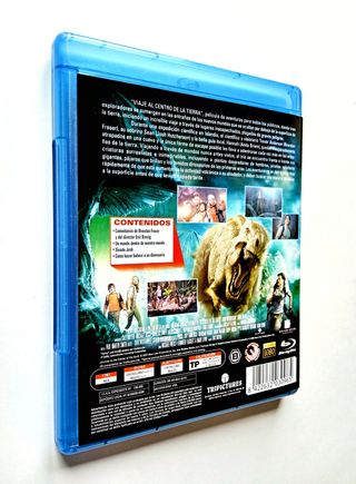 Viaje al centro de la Tierra bluray 2d y 3d