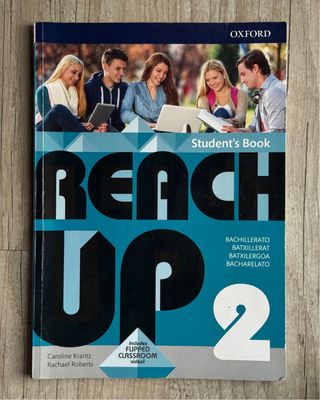 Libro Reach Up 2 - Oxford (Bachillerato)