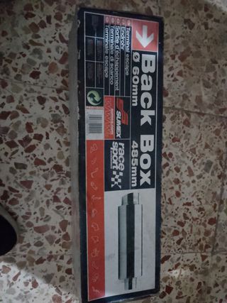 Tubo escape Race Sport 60mm