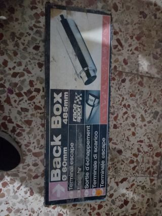 Tubo escape Race Sport 60mm