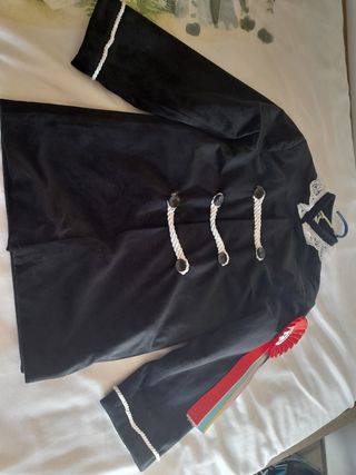 Traje estudiante niño - negro y blanco
