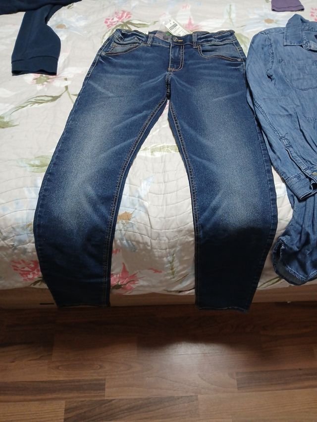 Vaqueros y vestido niña (12 años)