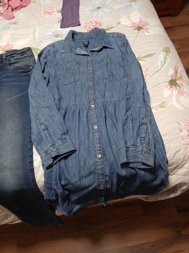 Vaqueros y vestido niña (12 años)