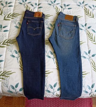 2 Jeans Levi's Azul - Hombre