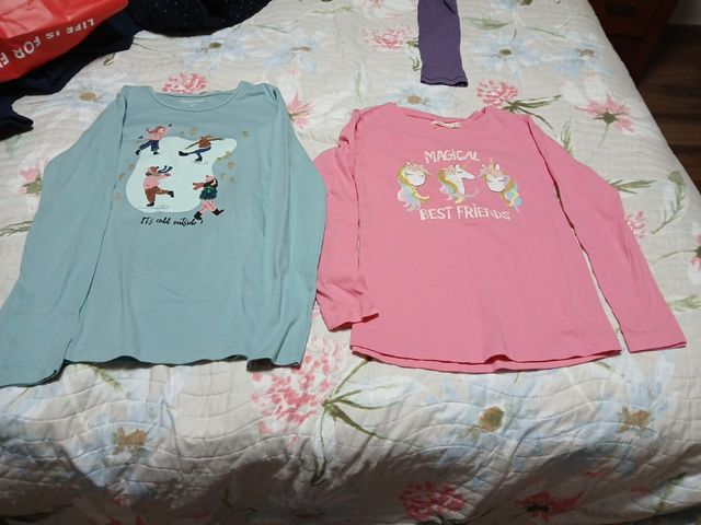 2 Camisetas niña 12 años