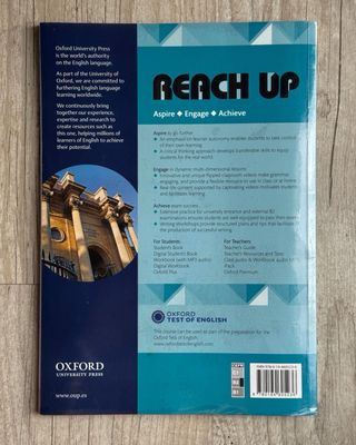 Libro Reach Up 2 - Workbook (Bachillerato)