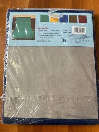 Tenda sole blu - 150x300