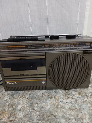 Radiocassette Philips D7030 Vintage