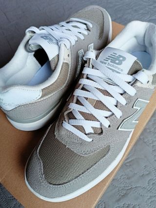Zapatillas New Balance 574 talla 37 gris