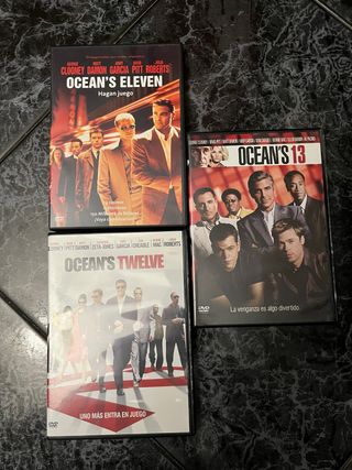 Ocean's 11, 12 & 13 (DVDs)