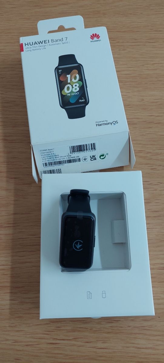 Huawei Band 7 - Pulsera fitness negra