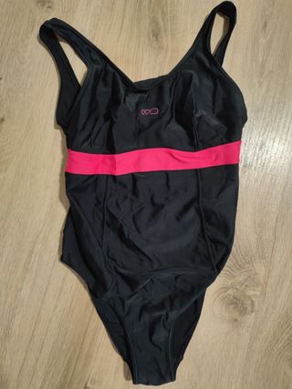 Bañador Decathlon premamá negro