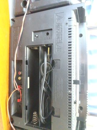 Radiocasete Sanyo vintage