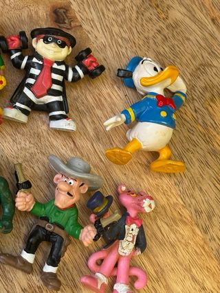 Lote 8 muñecos PVC Disney, etc.