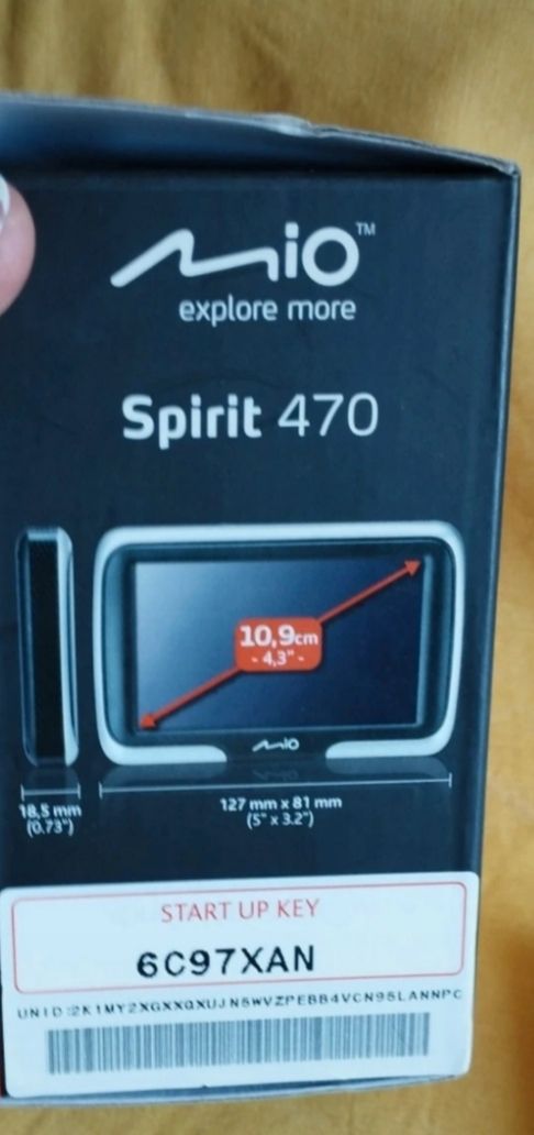 Mio Spirit 470 Navigatore GPS