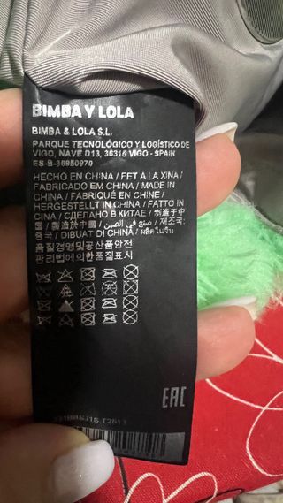 Bolso Bimba y Lola verde