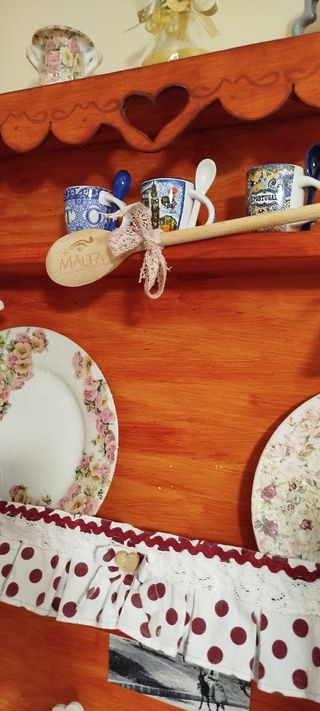 Piattaia legno shabby chic