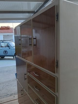 Alacena vintage madera años 50