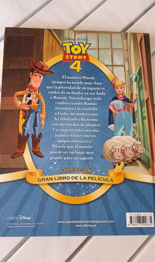 Gran libro de la película Toy Story 4