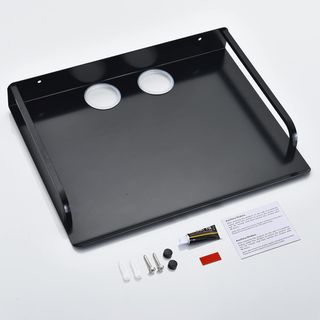 Juego 2 Estanterías de Pared Metálica para Router