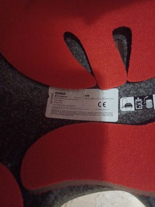 Casco bici niño GNUI rojo