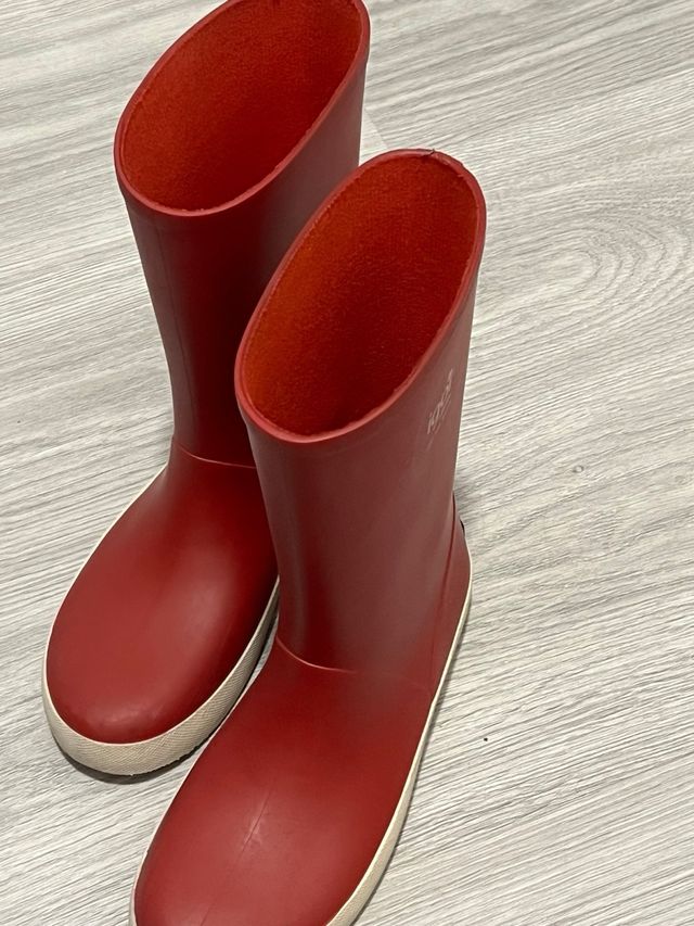 Botas lluvia rojas IGOR