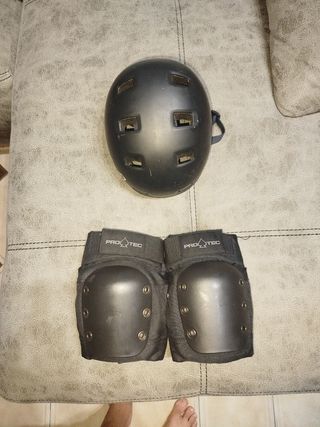 Scooter y protecciónes protec
