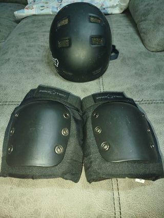 Scooter y protecciónes protec