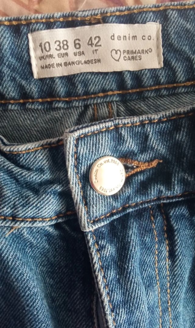 Vaqueros boyfriend azules