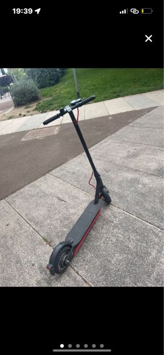 Patin electrico modificado se vende ah piezass